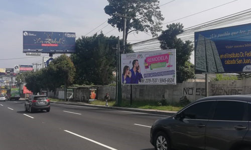Rotulos y señalizacion en Guatemala