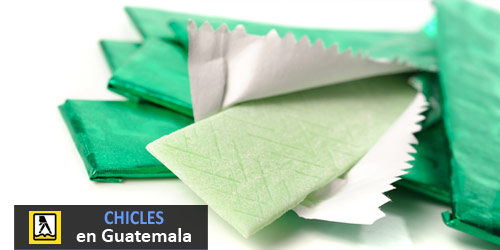 chicles en guatemala
