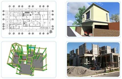 Construcci&oacute;n de casas en Guatemala