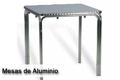 mesas de aluminio en guatemala