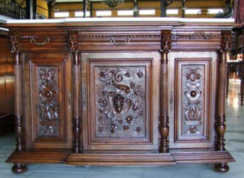 mueble estilo enrique II